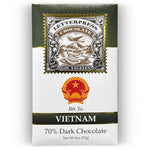 Load image into Gallery viewer, Photo of Vietnam 70% Dark Chocolate packaging
