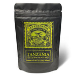 Load image into Gallery viewer, Tanzania Hot Chocolate Mix - 8oz - Black bag with gold label
