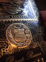 Load image into Gallery viewer, detail of Peru coat of arms on Ucayali Private Reserve 70% Dark Chocolate packaging
